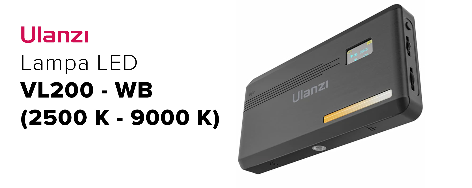 Lampa LED Ulanzi VL49 - WB (2700 - 5500 K)
